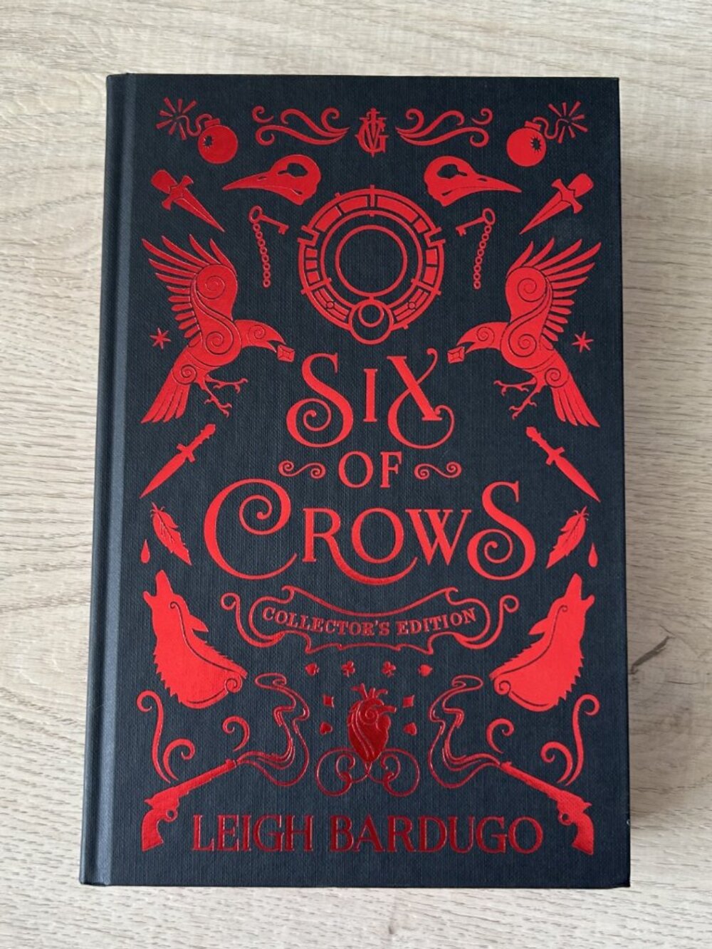 Six of Crows- Leigh Bardugo; collectors edition hardcover